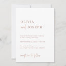 Search for faux rose gold invitations Modern