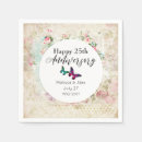 Search for white butterfly napkins Pink and purple