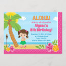 Search for hula invitations Girl