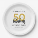 Search for 50th birthday plates Modern