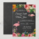 Search for flamingo wedding invitations Botanical