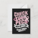 Search for awareness note cards Pink
