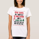 Search for dear santa tshirts Skinny body