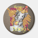 Search for happy new year magnets Celebration