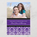 Search for purple anniversary invitations Celebration