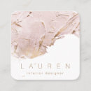 Search for textured business cards Interior designer