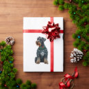 Search for schnauzer christmas wrapping paper Animal