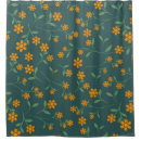 Search for orange and teal shower curtains Retro