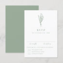 Search for invitations wedding rsvp cards Sage green
