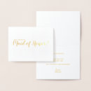 Search for honour note cards Gold