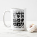 Search for 9 photo mugs Black and white