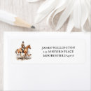 Search for equestrian return address labels Elegant