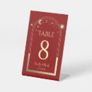 Search for christmas wedding tabletop signs Table number