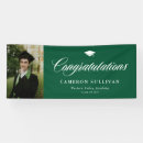 Search for green graduation banners Graduate