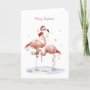 Search for flamingo christmas cards Animal