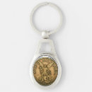 Search for saint michael the archangel key rings Christian