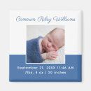 Search for birth announcement magnets Newborn photo