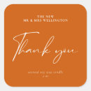 Search for burnt orange wedding stickers Calligraphy