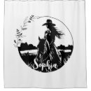 Search for equestrian shower curtains Western