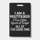 Search for funny id badges Witty