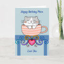 Search for coffee birthday cards Blue