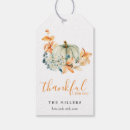 Search for thanksgiving gift tags Pumpkin