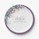 Search for lavender bridal shower plates Elegant