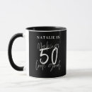 Search for age birthday mugs Black and white