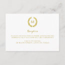 Search for laurel wreath invitations Classy