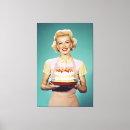 Search for cake canvas prints Retro