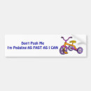 Search for pushing bumper stickers Humour