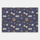 Search for dog bone wrapping paper Puppy
