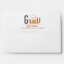 Search for graduation announcement envelopes Modern