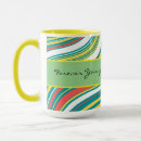 Search for green lines mugs Trendy