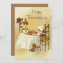 Search for vintage girl thanksgiving cards Feast