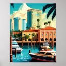 Search for florida vintage travel posters Illustration