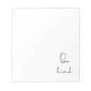 Search for kindness notepads Be kind