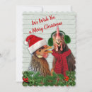 Search for funny chicken christmas cards Country