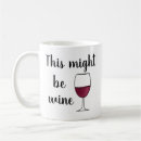Search for this might be wine mugs Joke
