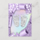 Search for purple and silver baby shower invitations For kids