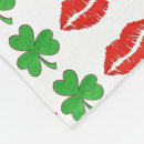 Search for irish blankets Shamrock