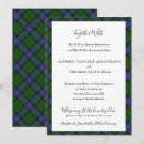 Search for plaid wedding invitations Clan