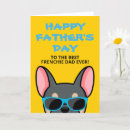 Search for french fathers day cards Frenchie dog dad