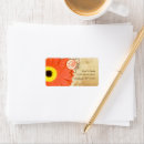 Search for orange daisy labels Vintage