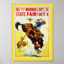 Search for retro cowgirl posters Rodeo