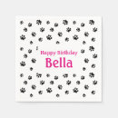 Search for paw print napkins Black and white