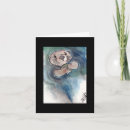 Search for cartoon otter postcards Watercolor