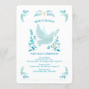 Search for dove first communion invitations Cross