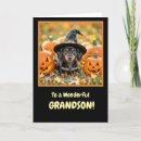 Search for for grandson halloween cards Pumpkin