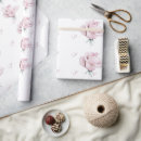 Search for pink roses wrapping paper Watercolor